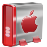 Red Mac HD Icon 96x96 png